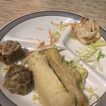 US Thai Cafe - The sampler appetizer.. the chicken looks sad :/ - Thai Near Me - Edgewater, Colorado US Thai Cafe - The sampler appetizer.. the chicken looks sad :/ - Thai Near Me - Edgewater, Colorado