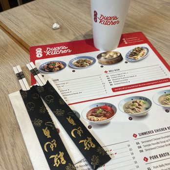 Duan’s Kitchen - Chopsticks Menu Drink - Noodles Near Me - Cupertino, California Duan’s Kitchen - Chopsticks Menu Drink - Noodles Near Me - Cupertino, California