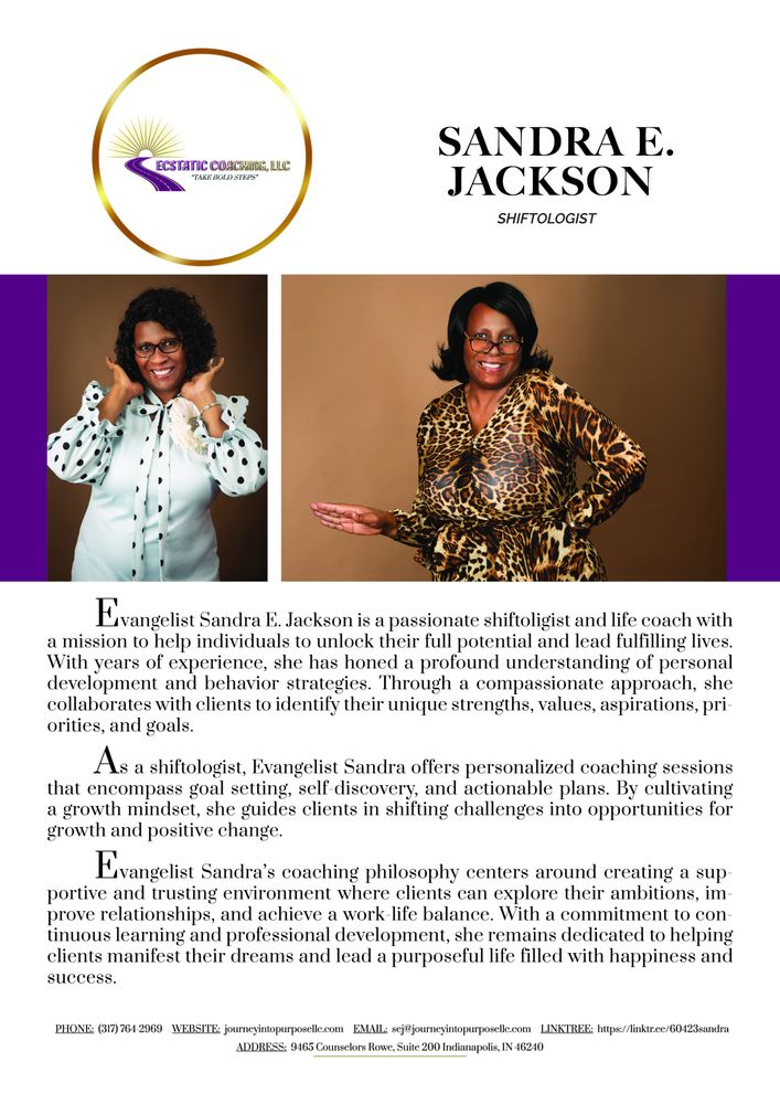 JOURNEY INTO PURPOSE 9465 Counselors Row, Indianapolis, Indiana Life Coach Phone Number Yelp