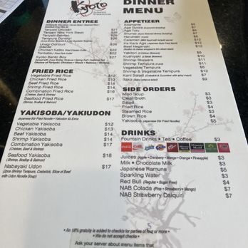 Kyoto Shelby - Menu - Sushi Bars Near Me - Shelby Township, Michigan