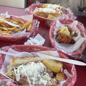 Lupita's Hot Dogs - Sonoran Dogs, bacon wrapped cheese filled peppers. - Hot Dogs Near Me - Phoenix, Arizona