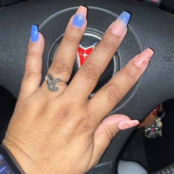 Nail Ganic - Omber done by Money ($). - Nail Salons Near Me - Pearland, Texas