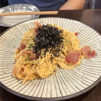 Izakaya Noname - Mentaiko Pasta - Tapas/Small Plates Near Me - Queens, New York