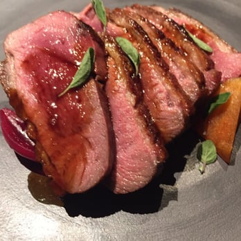 Juniper - Seared duck breast. One of my favorite dishes. - Italian Near Me - Austin, Texas Juniper - Seared duck breast. One of my favorite dishes. - Italian Near Me - Austin, Texas