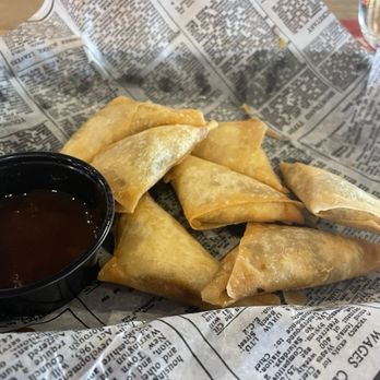 Bollywood Indian Kitchen  - Cocktail Samosas, after I ate 1/2! - Indian Near Me - Ogallala, Nebraska