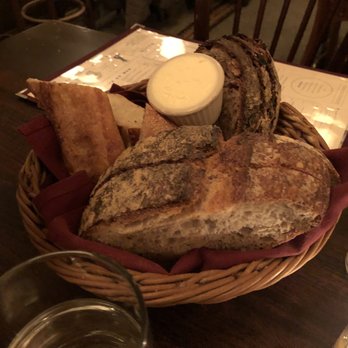 Parc - Complimentary bread basket - so good! - French Near Me - Philadelphia, Pennsylvania