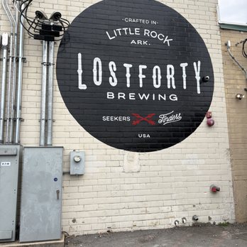 Lost Forty Brewing - Exterior - Breweries Near Me - Little Rock, Arkansas