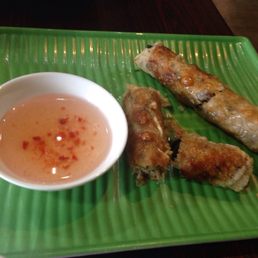 Spring rolls - so good! Spring rolls - so good!