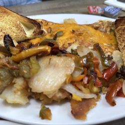 Raptis Family Restaurant - Fajita omelette