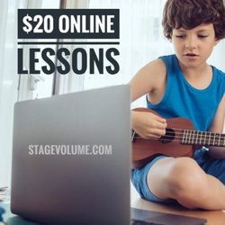 Stage Volume Entertainment - Online music lessons
