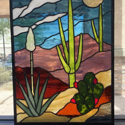 Kachina Stained Glass - Custom window