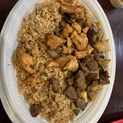 Kobe Japanese Grill - Chicken and steak hibachi with fried rice