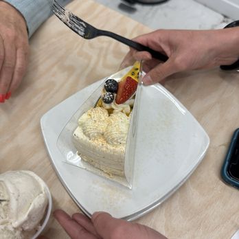 Doki Doki - Passion Fruit Crepe Cake Slice - Desserts Near Me - Salt Lake City, Utah Doki Doki - Passion Fruit Crepe Cake Slice - Desserts Near Me - Salt Lake City, Utah