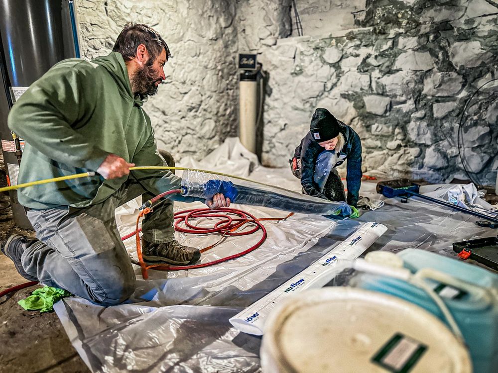 Slide of Scour Plumbing Drain and Sewer