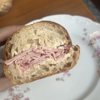 Noisette Restaurant & Bakery - Ham and butter baguette sandwich - French Near Me - Denver, Colorado Noisette Restaurant & Bakery - Ham and butter baguette sandwich - French Near Me - Denver, Colorado