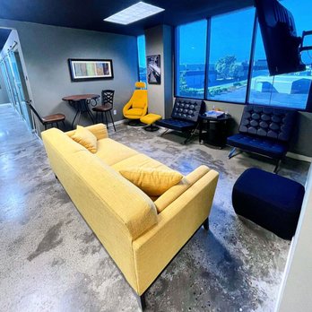 Aura Office - Lounge Area - Shared Office Spaces Near Me - Modesto, California Aura Office - Lounge Area - Shared Office Spaces Near Me - Modesto, California