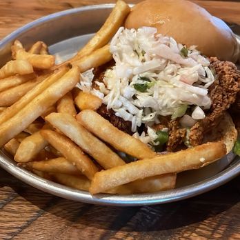 Edley's Bar-B-Que - Nashville hot sandwich. - Cocktail Bars Near Me - Franklin, Tennessee