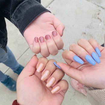 Golden Nails & Spa - final product right after - Nail Salons Near Me - Berkeley, California