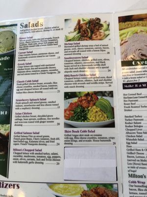 Menu photo 8 Milton's Del Mar, CA