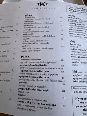 Menu photo 5 The Kitchen Table San Rafael, CA