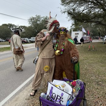 Dauphin Island - Dauphin Island People's Parade with a Wild Mauvillian. - Local Flavor Near Me - Dauphin Island, Alabama Dauphin Island - Dauphin Island People's Parade with a Wild Mauvillian. - Local Flavor Near Me - Dauphin Island, Alabama