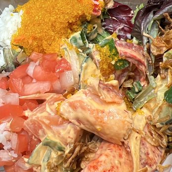 The Bourse  - First time seeing New England lobster for poke bowl and yellow tobiko instead of orange - Public Markets Near Me - Philadelphia, Pennsylvania