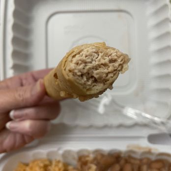 Super Cucas Restaurant - Rolled taco filled with chicken - Mexican Near Me - Santa Barbara, California