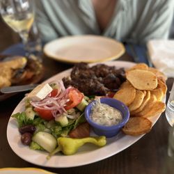 Yia Yia's Taverna - Lamb Souvlaki Platter