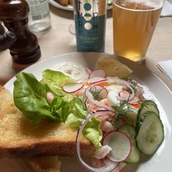Söderholmens Fisk - Räkmacka. Shrimpsbread