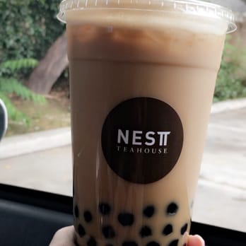 Nest Tea House - Black sugar milk tea with boba - Bubble Tea Near Me - Arcadia, California