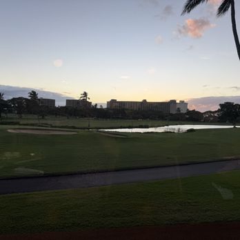 Roy's Kaanapali - Sunset view of gold course - Hawaiian Near Me - Lahaina, Hawaii