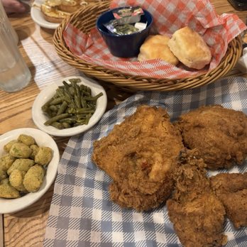 Cracker Barrel Old Country Store - Southern fried chicken plate - Breakfast & Brunch Near Me - Chandler, Arizona Cracker Barrel Old Country Store - Southern fried chicken plate - Breakfast & Brunch Near Me - Chandler, Arizona