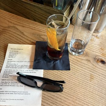 We Got Company - Cynar highball - Cocktail Bars Near Me - Brooklyn, New York