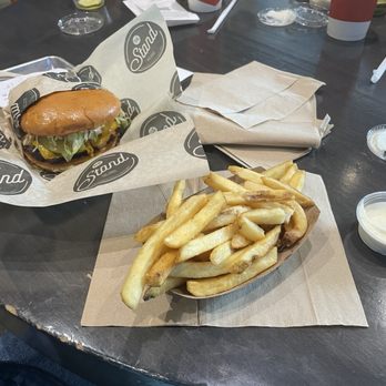 The Stand - American Classics Redefined - Basic bacon, burger and fries. - Burgers Near Me - Northridge, California The Stand - American Classics Redefined - Basic bacon, burger and fries. - Burgers Near Me - Northridge, California