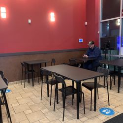 Inside seating