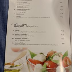 Ristorante-Pizzeria Da Tina - Speisekarte