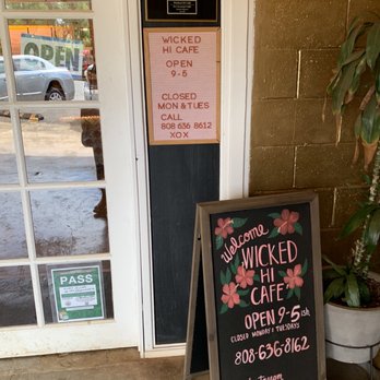 Wicked Hi Cafe - Coffee & Tea Near Me - Waialua, Hawaii Wicked Hi Cafe - Coffee & Tea Near Me - Waialua, Hawaii
