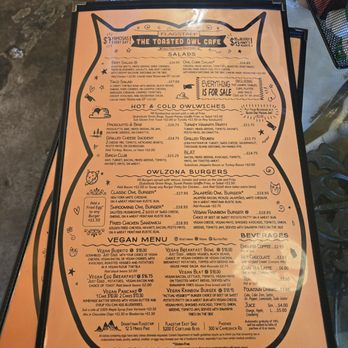 The Toasted Owl Cafe - Menu - Breakfast & Brunch Near Me - Flagstaff, Arizona The Toasted Owl Cafe - Menu - Breakfast & Brunch Near Me - Flagstaff, Arizona