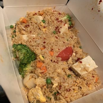 Aaharn - Fried rice - I asked for FRIED tofu - Thai Near Me - San Diego, California Aaharn - Fried rice - I asked for FRIED tofu - Thai Near Me - San Diego, California