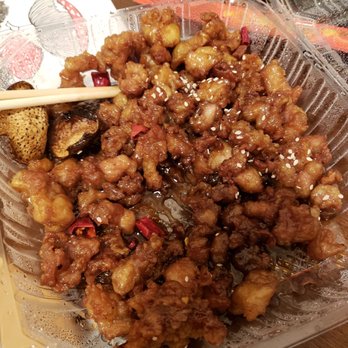 Spices - Where's the chicken? This looks like scraps.. very disappointing.. won't be ordering again. - Szechuan Near Me - San Francisco, California