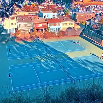 Corona Heights Park - Tennis courts - Dog Parks Near Me - San Francisco, California