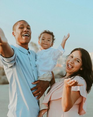 Family Sessions - We provide flexibility and accommodating sessions for everyone because we understand things come up and want you in the best space to capture genuine moments. Get a unique style and vintage aesthetic that'll age with grace. Text or message us for info on 30 min sessions or longer!