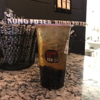 Kung Fu Tea - Winter melon Iced Tea with Boba - Bubble Tea Near Me - Centreville, Virginia