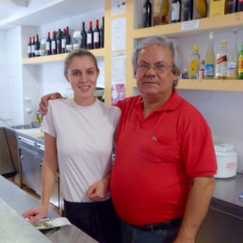 Restaurant Serafim - Ana the waitress and the Proprietor - Portuguese Near Me - Almodôvar, 02