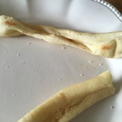 Little Caesars - Crushed undercooked breadsticks