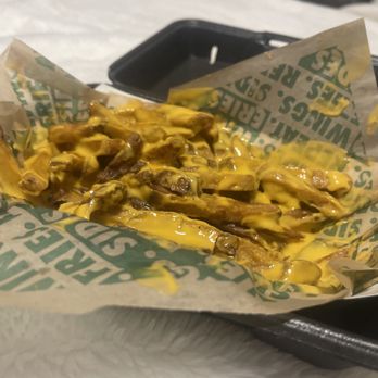 Wingstop - Cheese fries ( large) and with extra cheese - Chicken Wings Near Me - Laveen, Arizona