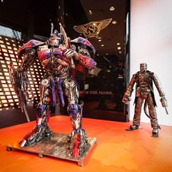 Gallery Of Steel Figures - You can buy a lot with money, but with creativity you can assemble everything yourself.