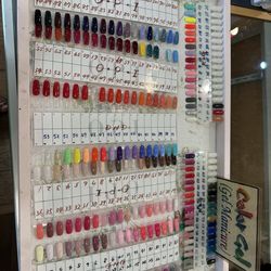Elle Nails - Gel color options