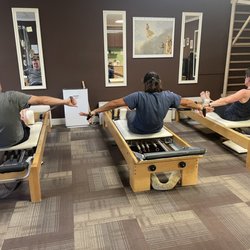 Contra Costa Pilates Center - Shoulders down kids! Keep rowing