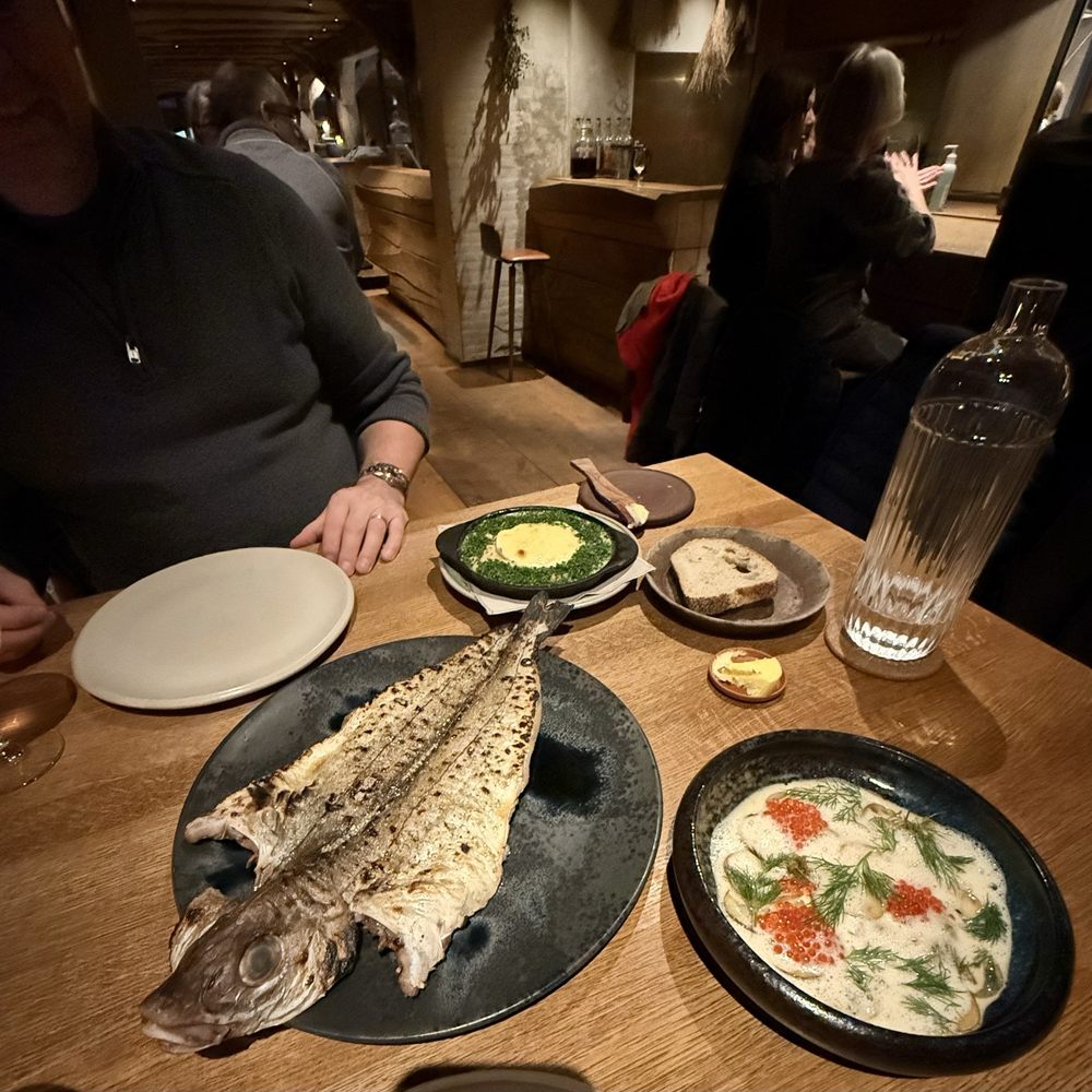 Grilled haddock Grilled haddock